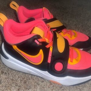Nike Kids' Pink and Yellow Sneakers